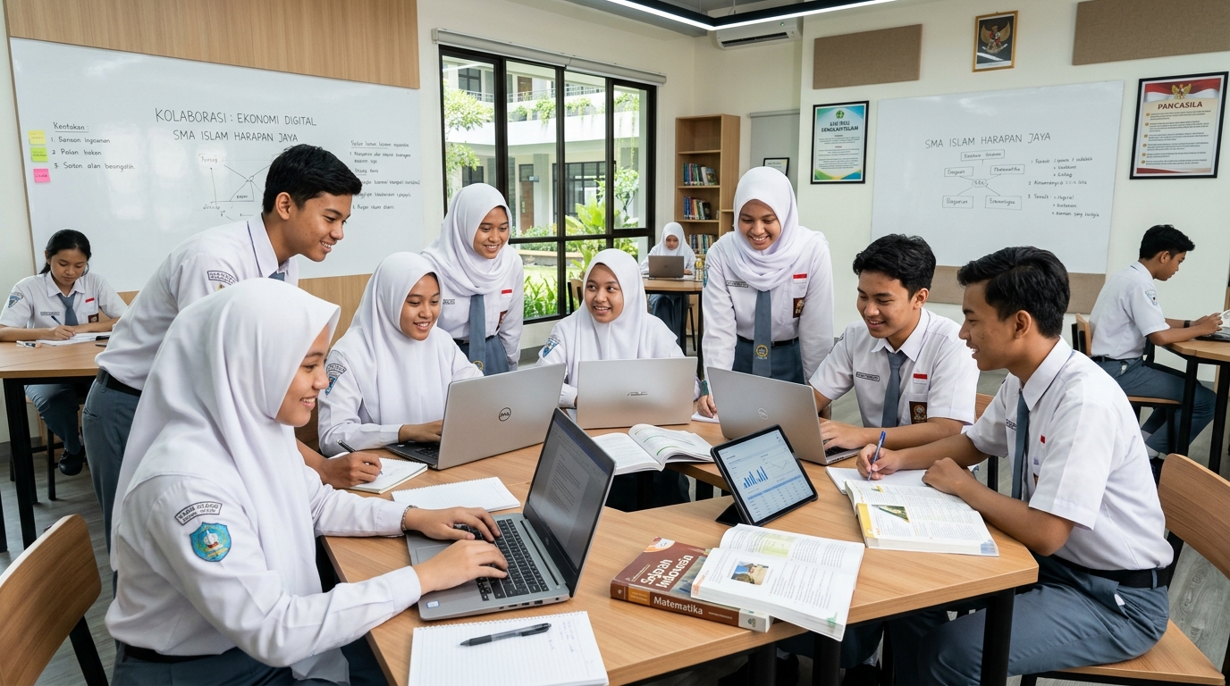 SMA Insan Mulia Luncurkan Program Digital Learning untuk Pembelajaran Lebih Interaktif